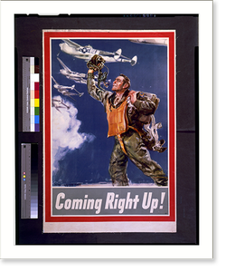 Historic Photo Print - Coming right up!.James Montgomery Flagg