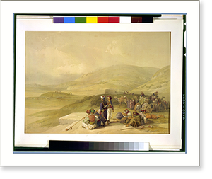 Historic Photo Print - Jacobs Well at Shechem April 17th, 1839