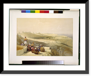 Historic Framed Print, Askelon.D Roberts, R.A.,  17-7/8" x 21-7/8"