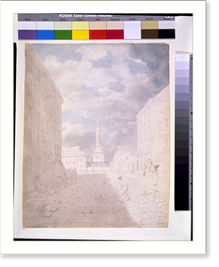 Historic Architecture - Baltimore - View of the Battle Monument
