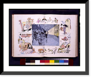 In the movies.Hy Mayer, Antique Poster
