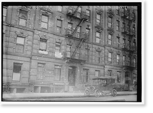 Black & White Photo - 218 E. 67th - Vintage Wall Art Gift