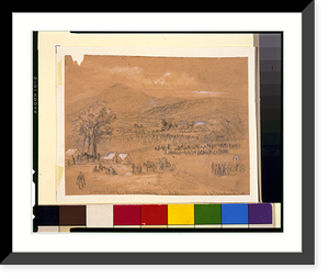 Sugarloaf Mountain, MD, Antique Print