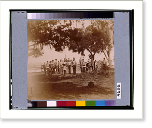 Antique Military - Charleston - Confederate artillery near S.C