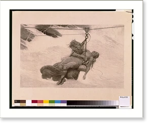 Historic Photo Print - Saved.G.W.H. Ritchie imp.; Winslow Homer