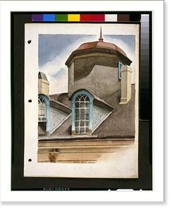 Vintage Building Photo - New Orleans - Octagonal cupola and dormered