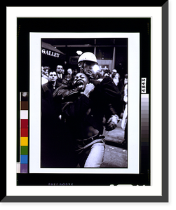 Historic Framed Print, [Atlanta, Georgia. High school student Taylor Washington is arrested at Lebs Delicatessen. His eighth arrest] - 2,  17-7/8" x 21-7/8"