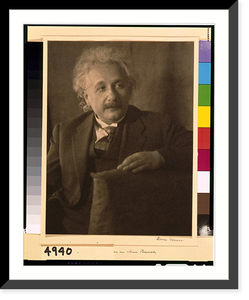 Albert Einstein, half-length portrait, seated, facing right.Doris Ulmann, Antique Wall Art