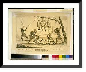 The savages let loose, or The cruel fate of the Loyalists - 2, Vintage Print