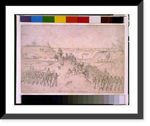 McClun?am sic army landing at Hampton - 2 Classic, Historic Print