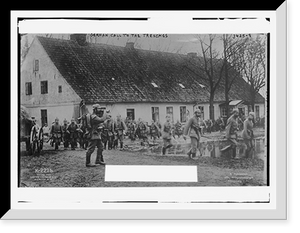 Ger. Call to the trenches, Historic Print
