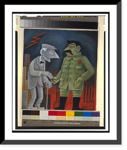 John D. Rockefeller Senior versus Josef Stalin - 2, Historic Reproduction