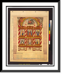 San Esteban Del Rey Mission, Old Acoma Pueblo, Valencia County, New Mexico.W. Howard Speer del, Vintage Poster