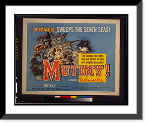 Historic Framed Print, Mutiny!,  17-7/8" x 21-7/8"