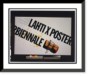 Lahti X Poster Biennale.Design Ky&ouml;sti Varis, Antique Print