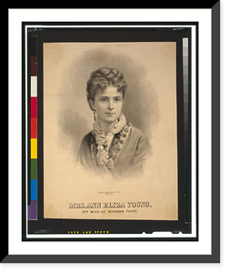 Vintage Photo Print - Boston - Mrs. Ann Eliza Young - Vintage Wall Art Gift