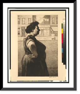 Historic Framed Print, [Boss of the block].Martin Lewis.,  17-7/8" x 21-7/8"