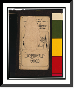 Contentnea First Series (T209), Vintage Poster