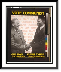 Antique Architecture - Vote Communist: Gus Hall for President