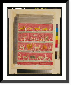 Zoo scene, Historic Reproduction