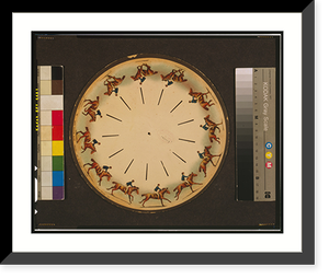 Vintage Photo Print - The zoopraxiscope. Horse galloping