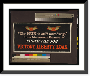 Vintage Photo Print - The Hun is still watching