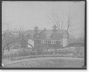 Vintage Building Photo - New York City - Carriage house and grounds