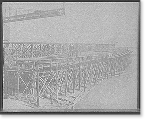 Antique Maritime - Cleveland - City of Steamer #168 on the ways