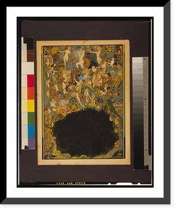 Advertisement for Woman to Woman magazine showing nude women in art nouveau landscape.Hirschfeld. - 2, Antique Poster