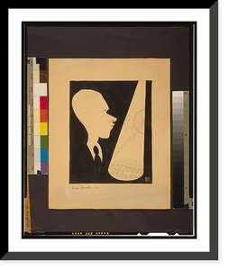 Historic Framed Print, Eric Dressler.Hirschfeld. - 2,  17-7/8" x 21-7/8"