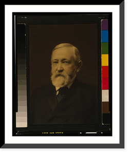 Historic Framed Print, [Benjamin Harrison, head-and-shoulders portrait, facing slightly left] - 2,  17-7/8" x 21-7/8"