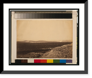 The Mamelon & the Malakof from the front of the mortar batteries - 2, Antique Poster