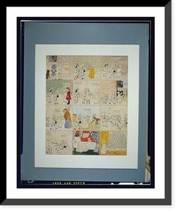 The Yellow Kid, he meets Tige and Mary Jane and - 2 Classic, Historic Reproduction