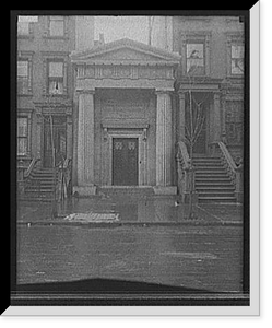19th Ward Bank, Seventy-second Street Branch, exterior, New York, N.Y. Classic, Antique Print