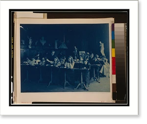 Historic Architecture - Washington, DC - Students in a drawing class