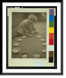 Kitten's party (child study), Vintage Wall Art
