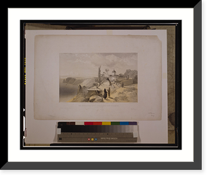 The Monastery of St. George and Cape Fiolente, looking west.W. Simpson, del. ; J. Needham, lith. ; Day & Son, Lithrs. to the Queen, Vintage Print