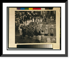 Mock wedding, N Street SW, Washington, D.C, Vintage Wall Art