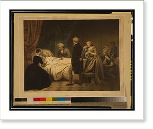 Vintage Americana Print - Life of George Washington.painted by Stearns (2)