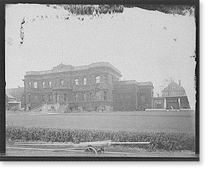 Antique Photo Print - Distillery offices, north front
