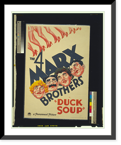 Historic Framed Print, The 4 Marx brothers in Duck soup"" - 2,  17-7/8" x 21-7/8"