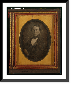 Historic Framed Print, [Unidentified man, half-length portrait, facing slightly left] - 3,  17-7/8" x 21-7/8"