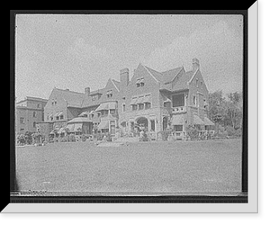 Historic Framed Print, [Residence of Franklin H. Walker, 850 Jefferson Avenue, Detroit, Mich.],  17-7/8" x 21-7/8"