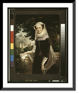 Historic Framed Print, [Mary, Queen of Scots],  17-7/8" x 21-7/8"