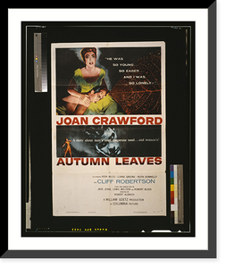 Historic Framed Print, Autumn leaves,  17-7/8" x 21-7/8"