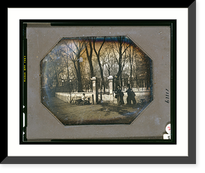 Entrance to Independence Square, Philadelphia, Antique Poster