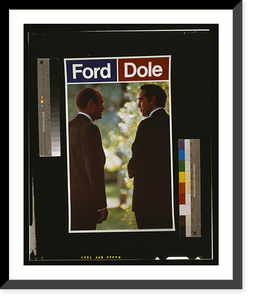 Historic Framed Print, Ford [and] Dole - 2,  17-7/8" x 21-7/8"