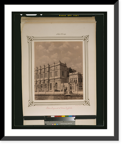 Historic Framed Print, [The imperial palace located in Dolmabah&ccedil;e].Constantinople, Abdullah Fr&egrave;res. - 2,  17-7/8" x 21-7/8"