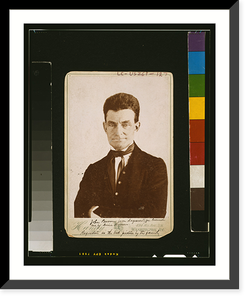 John Brown from a daguerreotype loaned me by Annie Brown - 2, Vintage Print