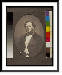 Historic Framed Print, [Judah P. Benjamin, Senator from Louisiana, half-length portrait],  17-7/8" x 21-7/8"